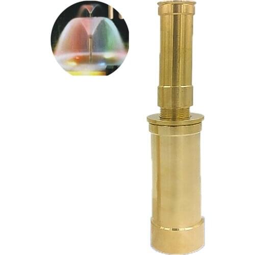 Fountain Nozzles Landscape Fountain Pure Copper Sprinkler Double trumpetflower Nozzle Pool Pond Spray Head Sprayer