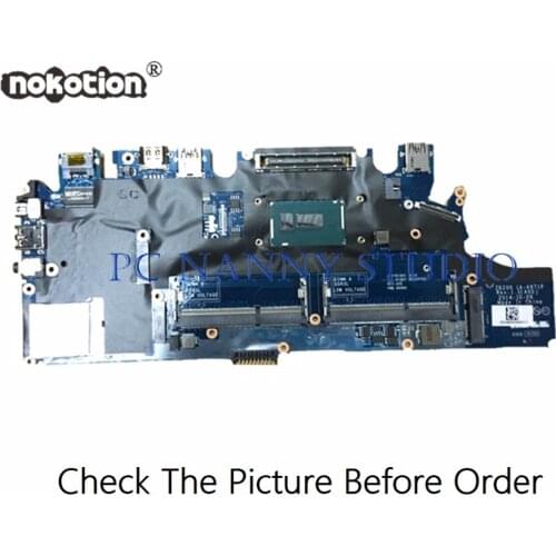 PCNANNY 0G9CNK 0G9CNK for DELL E7250 Laptop motherboard LA-A971P I5-5300U DDR3L tested