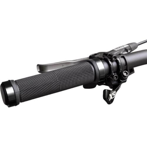 Cycling Handlebar Grips Smooth Soft Rubber Anti-Slip Handle Aluminum Anti-slip Mountain Road Cycling Grips Bike Accessories