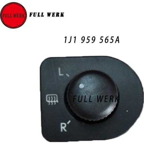 1J1 959 565A Car Side Mirror Switch Adjust Knob 1J1959565A for VW Jetta Bora Golf MK4 1998-2005