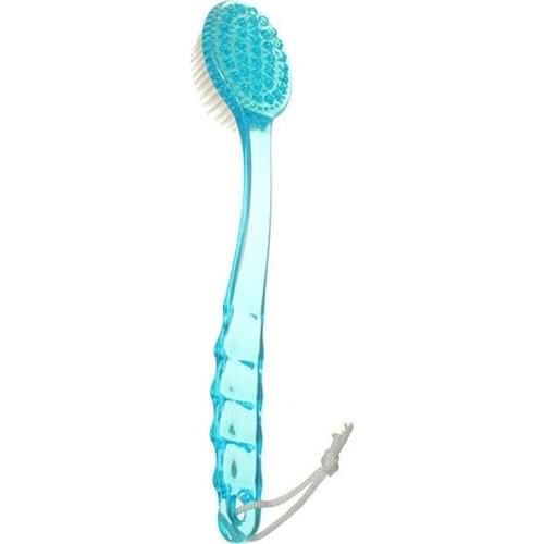 Promotion! Long Handled Body Bath Shower Back Brush Scrubber Massager Disability Helper PS plastic & Nylon