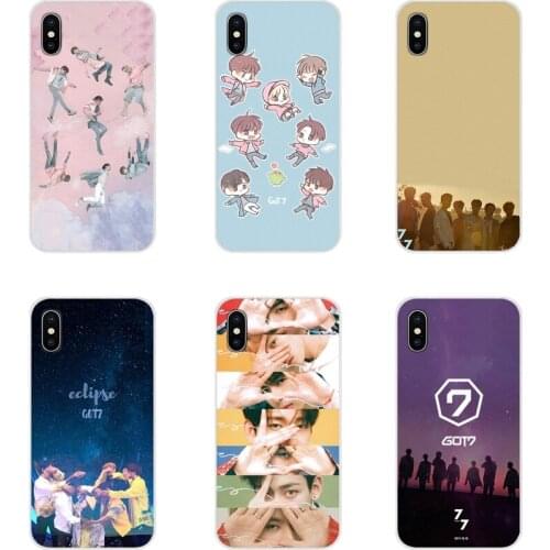 For Samsung Galaxy S2 S3 S4 S5 Mini S6 S7 Edge S8 S9 S10E Lite Plus Accessories Phone Cases Covers Boy Group Kpop GOT7