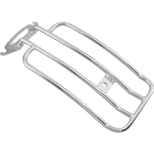 Chrome Motorcycle Rear Solo Seat Luggage Rack Support Shelf For Harley Touring Electra Glide Road Glide Road King FLHR FLHR FLTK