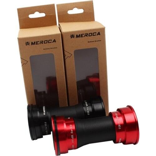 MEROCA M92 Integrated BB Press-in MTB Bike Center Axle 86mm-92mm Road Bicycle Bottom Bracket Ultralight 100g