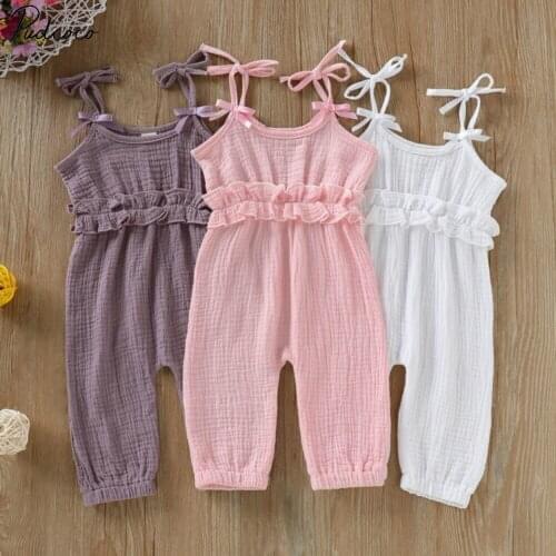 Baby M?dchen Overall Bodysuit Strampler Spielanzug Lange Hosen Hose Outfits Set