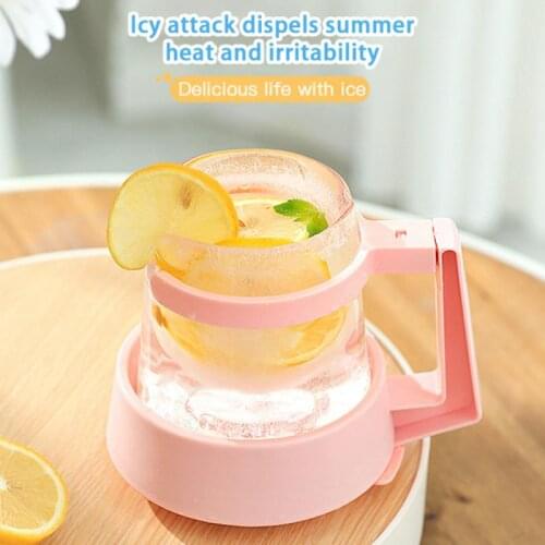 Creative Quick Frozen Squeeze Cup Cold Drink Cups Beer Ice Cream Maker Cooling Popsicle Smoothies Maker Cup Kitchen Supplies