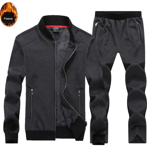 2021 Men Thermal Running Set Sports Suits Workout Jogging Tracksuits Fitness Training Suits Gym Jogger Climbing Jacket Clothing