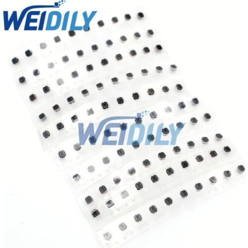 100PCS 10Values CD32 SMD Power Inductor Assortment Kit 2.2UH-220UH Chip Inductors High Quality CD32 Wire Wound Chip