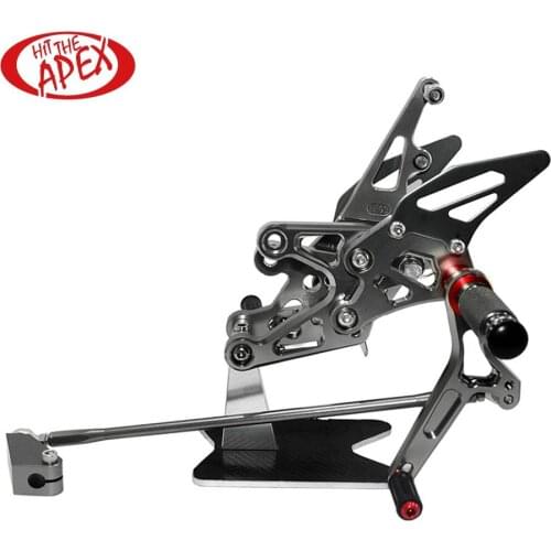 Full Set Aluminum Alloy Rear sets for YAMAHA YZF-R1 2007 2008 CNC Adjustable Reverse Lightweight Footrest Rearsets YZFR1 YAMAHA