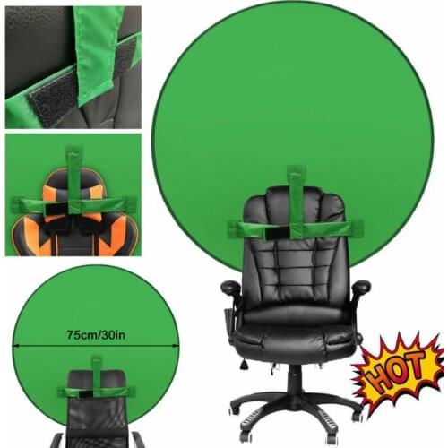 Portable Green Background Foldable Webcam Background for Video Chats Zoom Skype Green Screen Video Backdrop