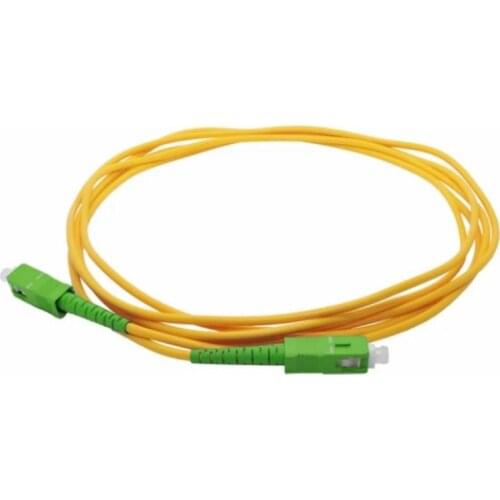 SC/APC-SC/APC-SM 10PCS /LOT 3mm Fiber Optic Jumper Cable Single Mode Extension Patch Cord 1m, 2m, 3m, 5m, 10m,15M