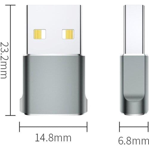 USB Male To TYPE-C Female Adapter TYPE-C Female To USB2.0 Mobile Phone Data Cable Charging Cable Adapter