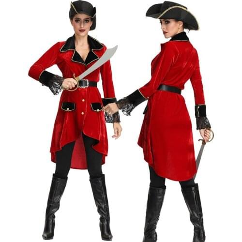 Adult Female Pirate Costume Halloween Carnival Pirate Cosplay Fancy Dress my hero academia cosplay