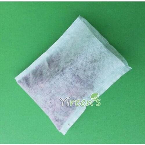 1000pcs 100 X 120mm Empty teabags, Non-woven Fabric, Heat sealing tea filter, medicine powder bag, safe bag with certificates