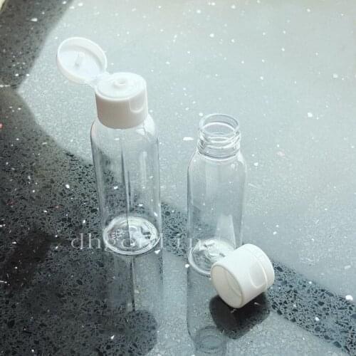20 pcs Empty Bottles 50ml Hard Plastic Partial Shipments Travel Turn Screw cover