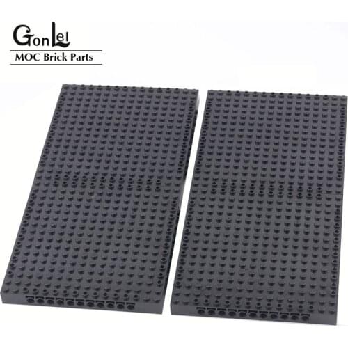 4Pcs/lot Brick 4/3 16x16 MOC Parts Building Block Bricks DIY Toys for Kids Pixel Art Mosaic Baseplates Compatible with 65803