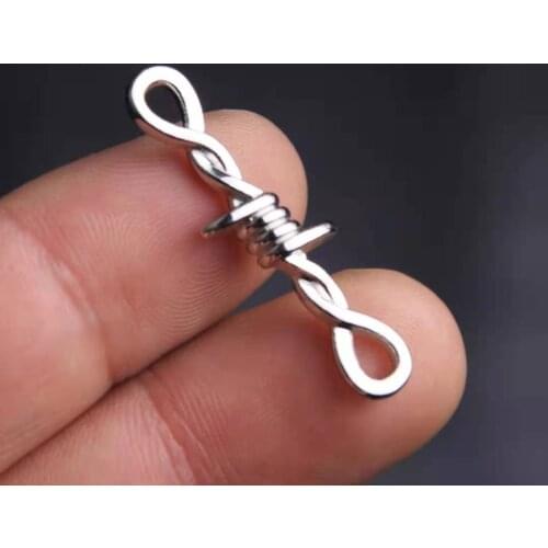 5pcs dark sensual cold thorn connector hip-hop style jewelry making crafts-jewelry accessories connector