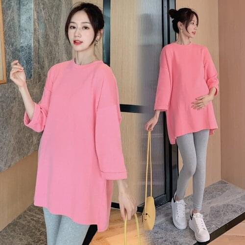 508# Maternity Clothes Spring Autumn Cotton Slimming Pregnant Women Suit Clothes for Pregnant Women Pants Suit