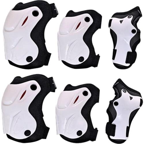 6 Pcs Kids Sports Protective Gear with Wrist Guards Knee Pads Elbow Pads and Wrist Guard Skateboard Cycling Skating Bike Scooter