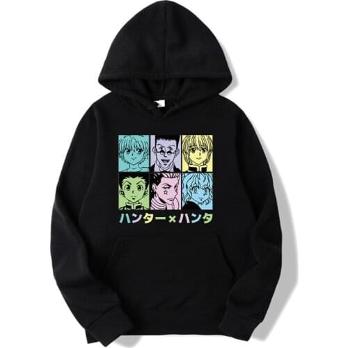 Riman Full-Time Hunter Hunter X Hunter Trendy Printing Men 's and Women 's Hoodie Fashion Tops