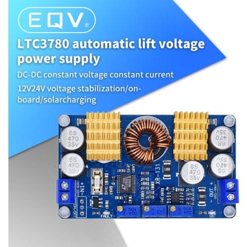 LTC3780 DC-DC 5-32V to 1V-30V 10A Automatic Step Up Down Regulator Charging Module Power supply module