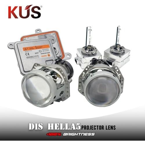 3.0 inch hella 5 car Bi xenon hid Projector lens metal holder use D1S Bulbs Super Bright Xenon Kit D Series Car Hid Retrofit