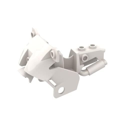 BuildMOC 89536 City motorcycle fairing For Building Blocks Parts DIY Educational Creative gift Toys