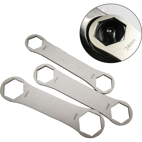 Top Cover Wrench For Bicycle Stainless Steel Front Fork Repair Top Cover Wrench For Rockshox Fox And Front Fork Repair