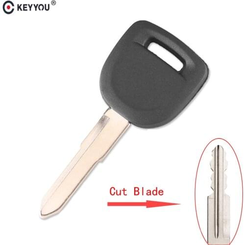KEYYOU Cut/Uncut Blade Transponder Key Shell for Mazda M3 M5 M6 RX8 CX7 CX9 Escape Edge MERCURY Lincon Replacement Case Fob