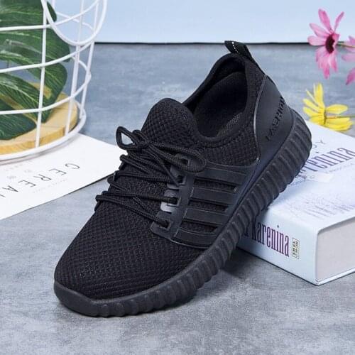 Womens Shoes Casual Shoes Outdoor Breathable Mesh Jogging Sneakers Women Walking Flat Shoes Outdoor Non-slip Chaussure Femme