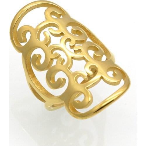 Women's Gold Rings MLXLYEI China