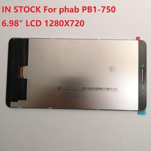 NEW LCD Replacment 6.98" For lenovo phab PB1-750 LCD Display Touch Screen Assembly pb1 750 PB1-750M BLACK