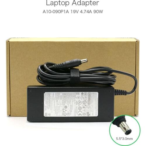 Genuine 19V 4.74A 90W Laptop AC Adapter for Samsung R540 R580 R620 AD-9019S A090A025L AA-PA1N90W A10-090P1A PC Power Charger