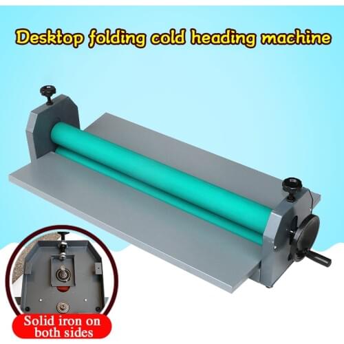 Manual desktop cold laminator /Manual cold roll laminating machine 650mm 39 inch folding