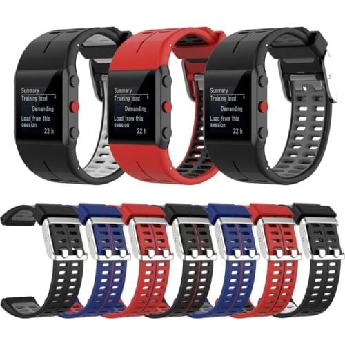 ALLOYSEED Silicone Replacement Wrist Watch Band for Polar V800 Smart Bracelet with Tool Smart watch Strap for Men Women