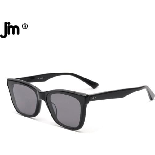 2021 Acetate Frame Square Women Men Sunglasses Vintage Brand Designer Driving Sunglasses UV400