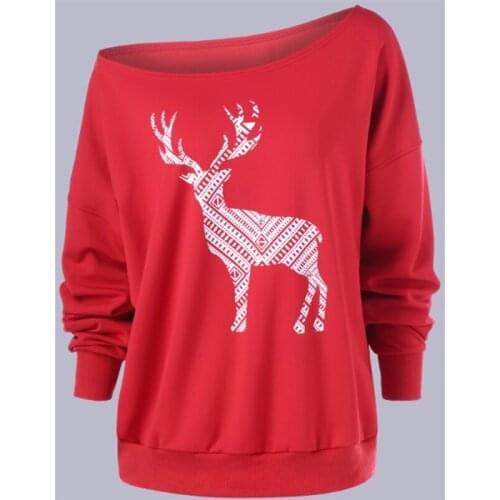 Weweya 4XL Sexy Slash Neck Long Sleeve Shirt Women Autumn Loose Cotton Shirts Women 2018 Sweatshirt Women Casual Shirts Tops