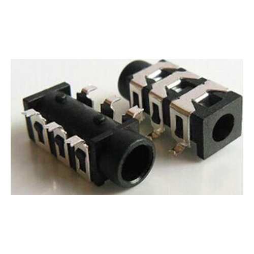 10PCS 3.5mm Female Audio Connector 6 Pin SMT SMD Headphone Jack Socket PJ-313D