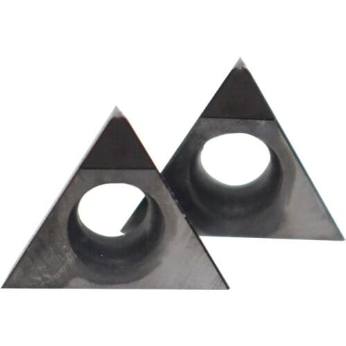 2PCS TPGH080204 CBN CNC Cutting Lathe Turning Boring Carbide Insert for Stainless Steel high quality