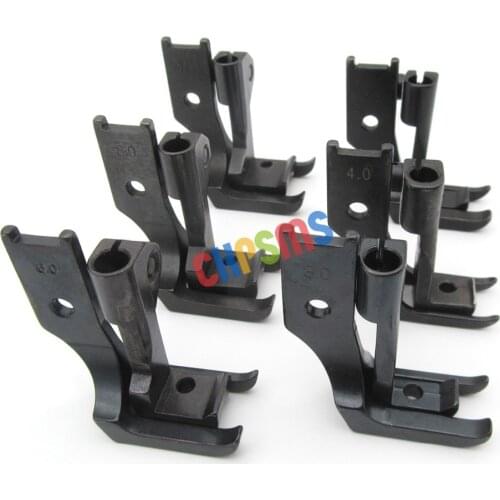 6SET PIPING WALKING FEET Compatible with SINGER 144W305/144w204 30"Long Arm JUKI DNU-241,DNU-1541 Brother LS2-B837 CONSEW206RB