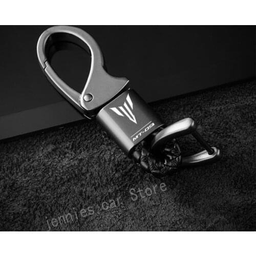 Motorcycle Accessories Keyring Metal Key Ring Keychain Private custom For Yamaha MT-09 MT 09 mt09 FZ09 2014-2021 2020 2019