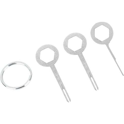 Auto Car Plug Circuit Board Wire Harness Terminal Extraction Pick Connector Crimp Pin Back Needle Remove Tool Set