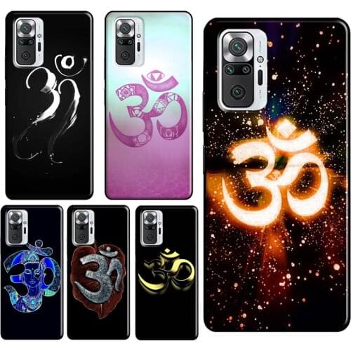Aum Om Symbol Case For Xiaomi Redmi Note 9 Pro 7 8 8T 9S Note 10 Pro Cover For Redmi 9 9T 9C 9A 8A 7A