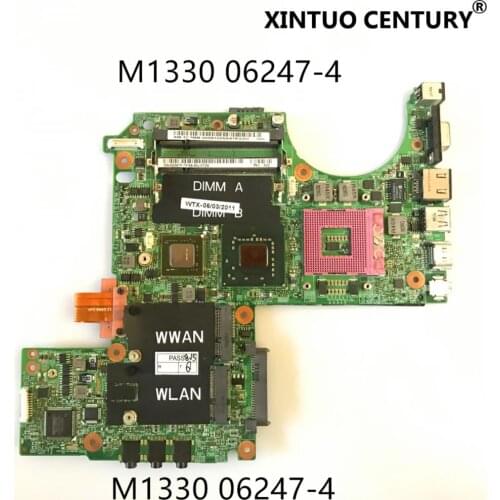 CN-0D057F 06247-4 D057F For Dell XPS 1330 M1330 Laptop motherboard 06247-4 PU073 965 DDR2 With G86-631-A2 100% tested working