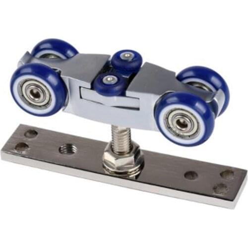 Bifold Door Hardware Wooden Sliding Door Pulley Furniture Hardware Wheel Barn Door Roller Wall Door Folding Door Roller