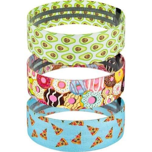 Yoga Resistance Band with Large Medium and Small Fitness Squat Yoga Stretch Band Gym Pilate Leg Training Elastic Band