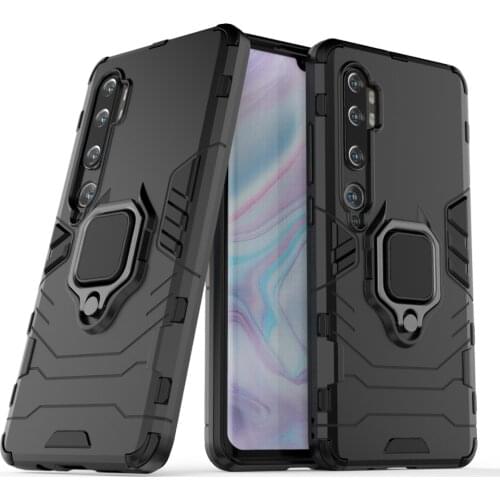 With stand Ring Hybrid case For Xiaomi Mi Note 10 Pro Hard PC Armor shockproof protect back cover for xiaomi mi cc9 pro note10