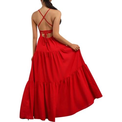 Красные летние платья LAPA China At AliExpress