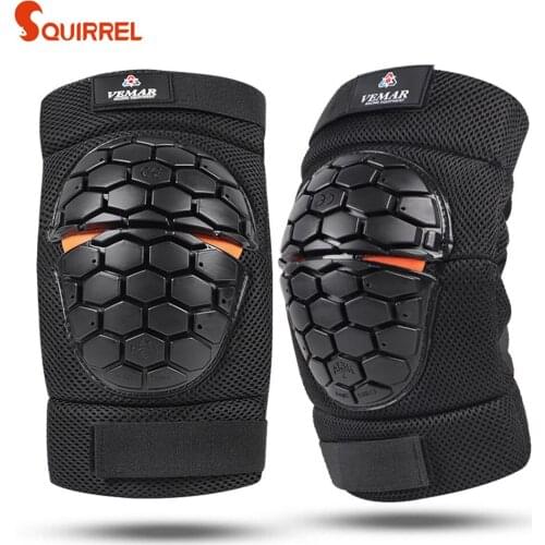 Summer riding motorcycle kneepad two-piece off-road protection for riders