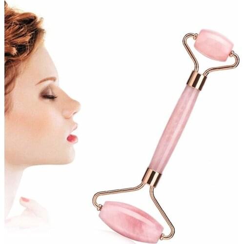 Natural Jade Massage Roller Guasha Board SPA Scraper Stone Facial Anti-wrinkle Treatment Body Facial Massager Health Care Tools